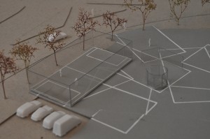 Boldbur og panna på Toftegårdsplads
